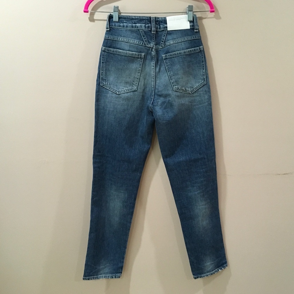 CLOSED Jeans Pedal Pusher High Rise Denim Blue Women XXS New C88002 New - Picture 2 of 7